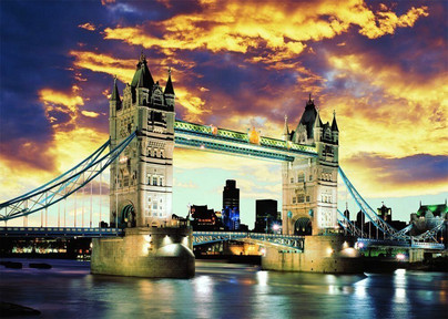 Tower Bridge London, 1000 palaa