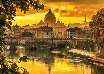 Golden Light over Rome, 1000 palaa