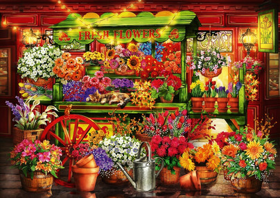 Flower Market Stall, 1000 palaa