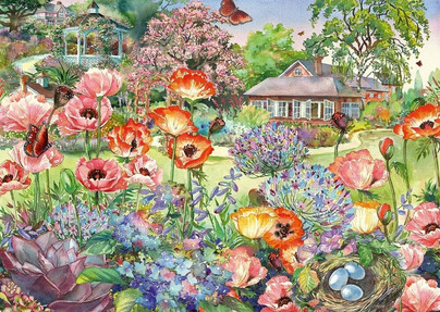 Blooming Garden, 1000 palaa