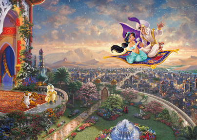 Thomas Kinkade: Disney Aladdin, 1000 palaa