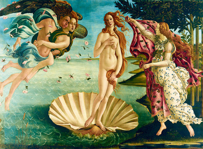 Botticelli - The birth of Venus, 4000 palaa