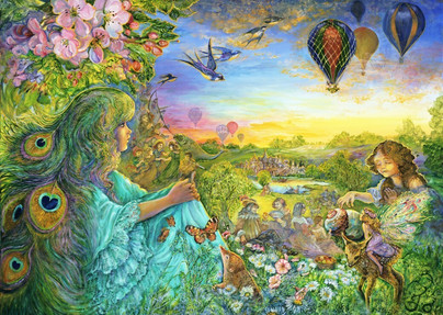 Josephine Wall - Daydreaming, 500 palaa