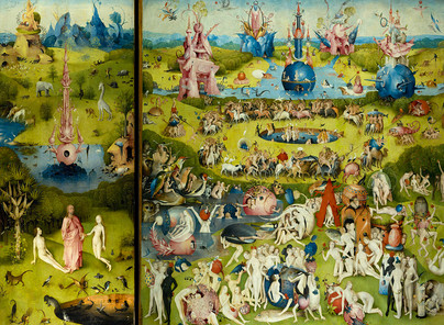 Jérôme Bosch - The Garden of Earthly Delights, 4000 palaa