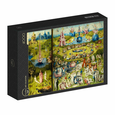 Jérôme Bosch - The Garden of Earthly Delights, 4000 palaa