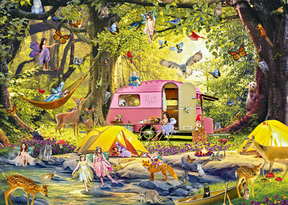 Camping des Fées avec des Amis de la Forêt, 1000 palaa