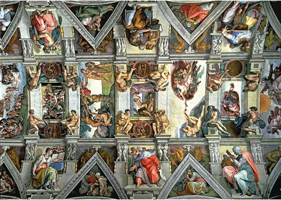 The Sistine Chapel, 6000 palaa