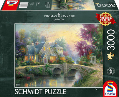 Thomas Kinkade: Lamplight Manor, 3000 palaa