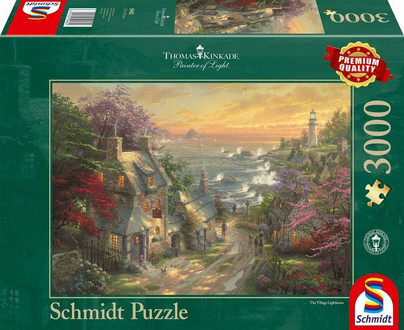 Thomas Kinkade: The Village Lighthouse, 3000 palaa