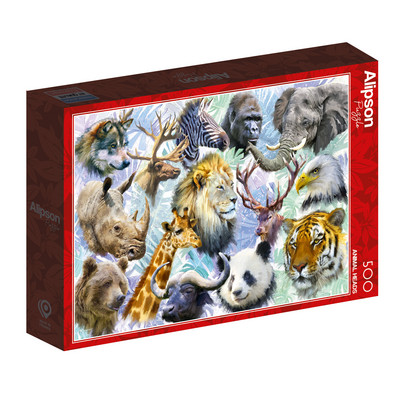 Animal Heads, 500 palaa