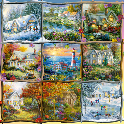 Seasons Nine Patch, 1000 palaa