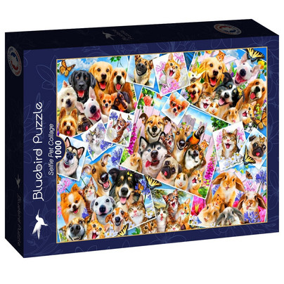 Selfie Pet Collage, 1000 palaa