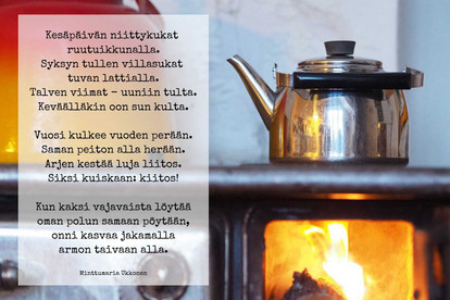 Postikortti - ruutuikkunalla
