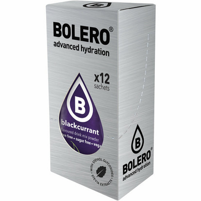 Bolero Sticks Mustaviinimarja / Blackcurrant | 12-Pack (12 x 3g)
