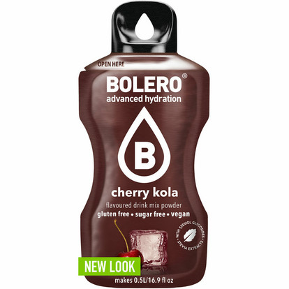 Bolero Sticks Kirsikka Kola / Cherry Kola | 12-Pack (12 x 3g)