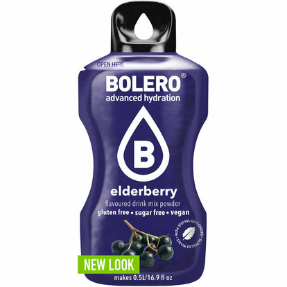 Bolero Sticks Seljanmarja / Elderberry | 12-Pack (12 x 3g)