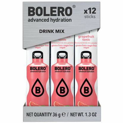 Bolero Sticks Greippi Tonic / Grapefruit Tonic | 12-Pack (12 x 3g)