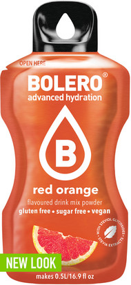Bolero Sticks: Veriappelsiini / Red Orange | 12-Pack (12 x 3g)