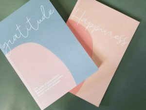 Gratitude & Happiness Journals 2kpl setti