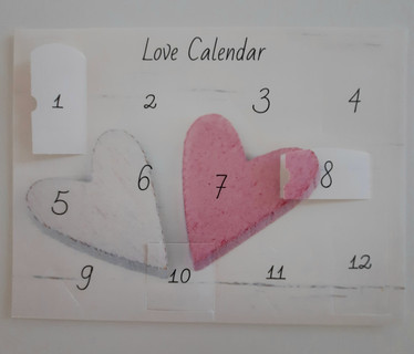 Love Calendar developed by a  couple therapist © for couples