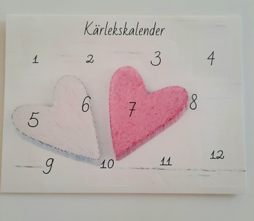 Kärlekskalender för ett förhållande © 10kpl 100€ + alv 24%