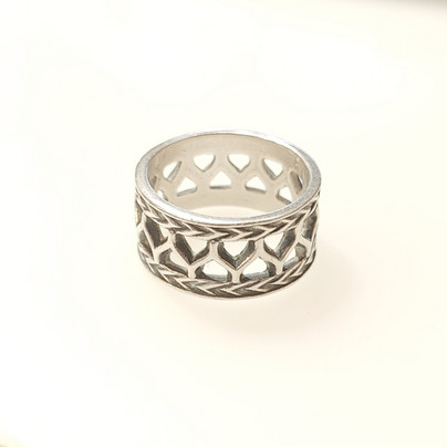 Kalevala Jewelry, 'Uskela' ring, Sterling