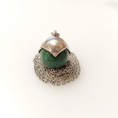 Kalevala Jewelry, (big)  'Bird' -Necklace, Sterling