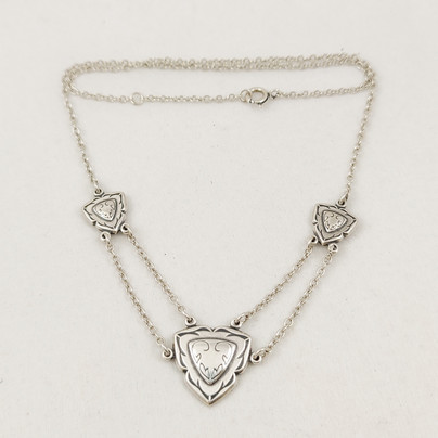 Kalevala Jewelry, 'Venla' necklace, Sterling