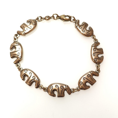 Kalevala Jewelry , ' Bear ' bracelet ,Bronze