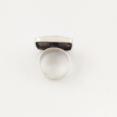 Kalevala Koru, 18mm , ' the power of the earth'  -Ring, Sterling