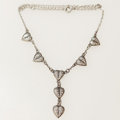 Kalevala Jewelry, ´The heart of Happiness´ -necklace, Sterling