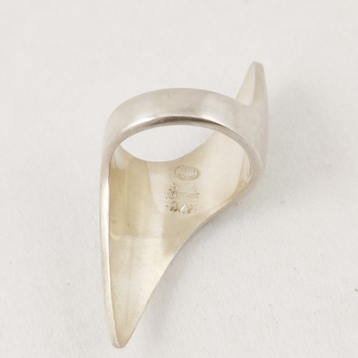Georg Jensen, Tanska, Sormus Hopeaa