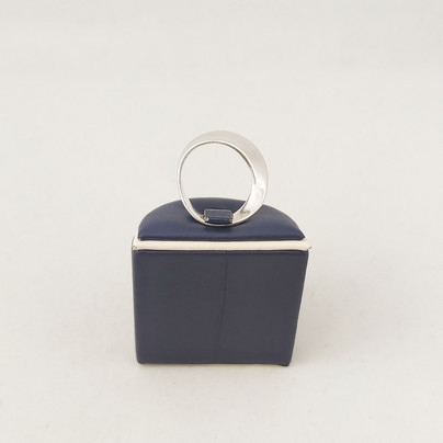 Georg Jensen, Tanska, upea Sormus, Hopeaa