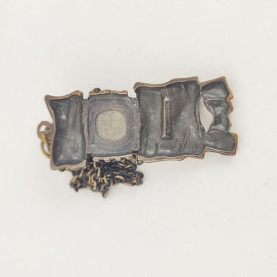 Pentti Sarpaneva, ´Kelo´ -Pendant + Chain, Bronze