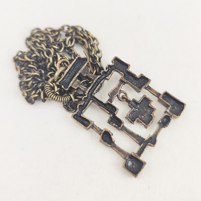 Pentti Sarpaneva, Necklace , Bronze