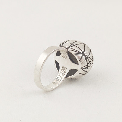 E.Granit & co. Gorgeous ´Ball´Ring, Sterling -68