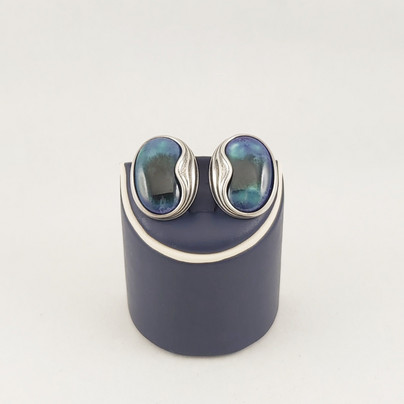 Kalevala Jewelry, ´Wave´-Clip earrings , Sterling