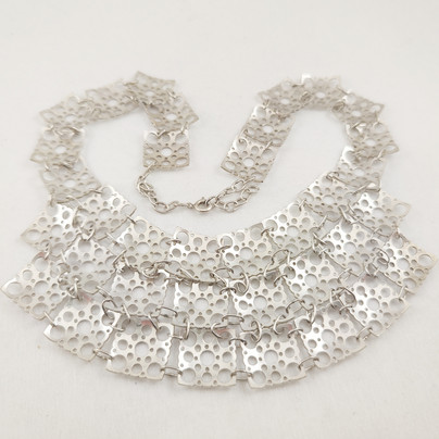 Liisa Vitali, Huge ´Lace -necklace , Sterling -71