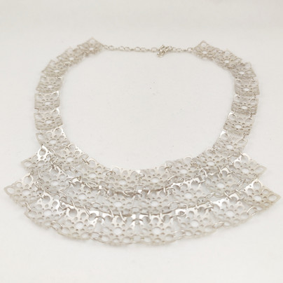 Liisa Vitali, Huge ´Lace -necklace , Sterling -71