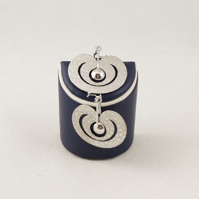 Tapio Wirkkala , ´Apple´-Earrings , Sterling