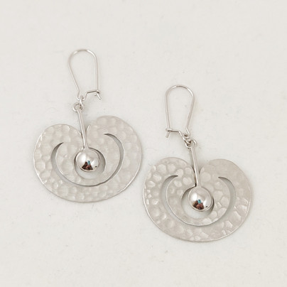 Tapio Wirkkala , ´Apple´-Earrings , Sterling