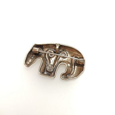 Kalevala Jewelry, ´Bear´ -Buckle / Pendant, Bronze