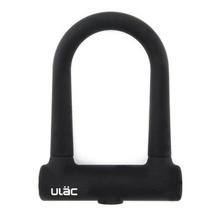 U-Lukko Uläc Brooklyn, 76 x 128 mm., musta/oranssi/turkoosi/harmaa