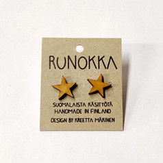 Runokka tähti nappikoru