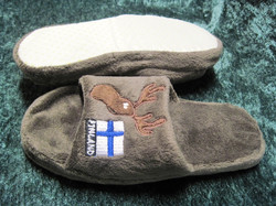 Tohvelit hirvi, Suomen lippu Finland, lasten koko, kids