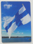 3D-magneetti Suomen lippu, koko 6x8cm