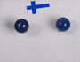 Nappikorvakorut sodaliitti sininen 6mm