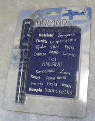 Muistikirja ja Finland-kynä