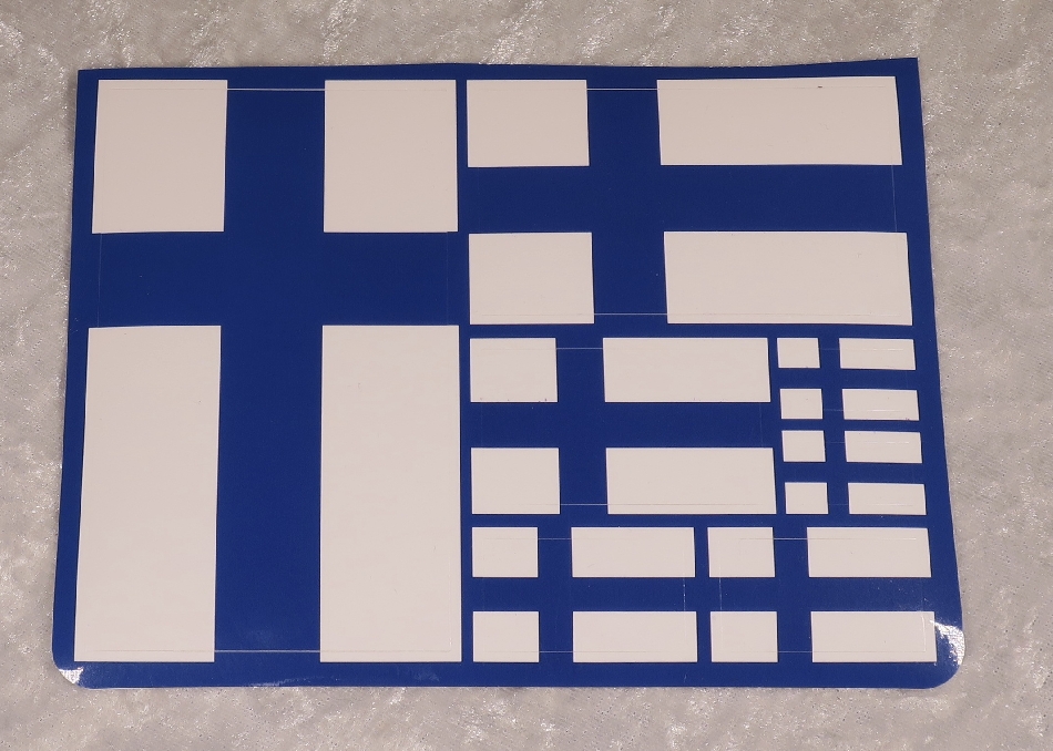 Tarra-arkki Suomen lippu lajitelma eri kokoisia lipputarroja – Kivikauppa  Qii