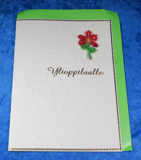 onnittelukortti ylioppilaalle Kivikauppa Qii